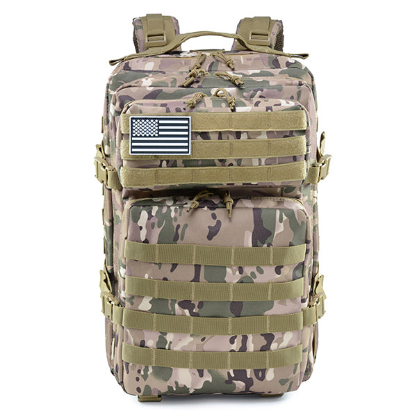 Mochila militar de camuflaje de 50L para hombre, bolsas tácticas militares, mochila Molle de asalto, mochila de caza y senderismo, bolsa impermeable para insectos