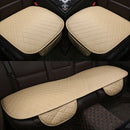 PU Leather Car Seat Cover Universal Auto Interior Car Front Rear Back Cushion Protector Four Season Accessories Interior