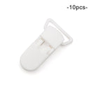 LOFCA 10 Stück Baby Schnullerclips aus massivem Kunststoff Schnullerclips Schnullerhalter Säuglingsschnuller Nippelhalter Multi Color Clamp Spielzeug