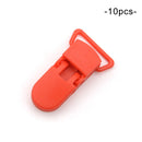 LOFCA 10 Stück Baby Schnullerclips aus massivem Kunststoff Schnullerclips Schnullerhalter Säuglingsschnuller Nippelhalter Multi Color Clamp Spielzeug