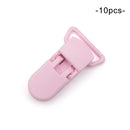 LOFCA 10 Stück Baby Schnullerclips aus massivem Kunststoff Schnullerclips Schnullerhalter Säuglingsschnuller Nippelhalter Multi Color Clamp Spielzeug