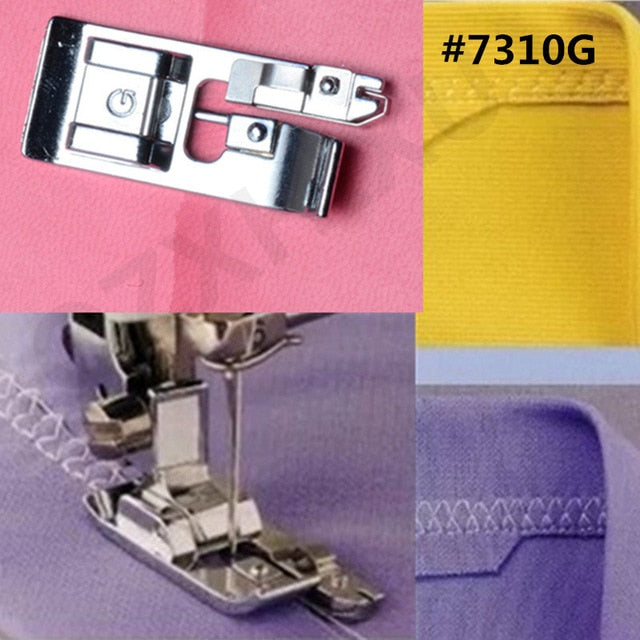 Hot Elastic Cord Band Fabric Stretch Domestic Sewing Machine Part Accessories Foot Presser