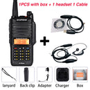 10W Baofeng UV-9R plus Walkie Talkie Waterproof Dual Band Portable CB Hunting Ham Radio UV 9R Plus hf Transceiver 9R Transmitter