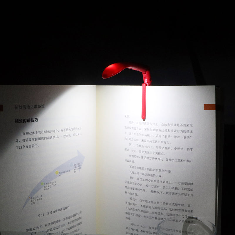ITimo Book Light Book Reading Lamp Clip-on Book Lights Folding LED Night Lamp For Reader Kindle Adjustable Flexible with Battery