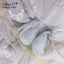 Gorgeous Full Pearl Beading Ball Gown 2020 Wedding Dress With Delicate Luxury New Long Sleeves Ivory Color Wedding Dresses