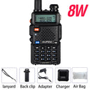 High Power 8W Baofeng UV-5R Walkie Talkie Dual Band Walkie FM Transceiver UV 5R Portable Two Way Radio UV5R Amateur Ham CB Radio