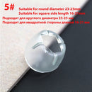 16Pcs/Lot Table Chair Leg Mat Silicone Non-slip Table Chair Leg Caps Foot Protection Bottom Cover Pads Wood Floor Protectors