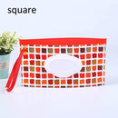 Schnappriemen Tragbare Baby-Feuchttücher-Box Wischbehälter Umweltfreundlicher, leicht zu tragender Clamshell-Kosmetik-Reinigungstücher-Etui 23 * 13,5 cm