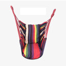 Hamaca portátil silla colgante cuerda silla columpio asiento con 2 almohadas para jardín interior exterior hamaca de moda columpios