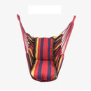 Hamaca portátil silla colgante cuerda silla columpio asiento con 2 almohadas para jardín interior exterior hamaca de moda columpios