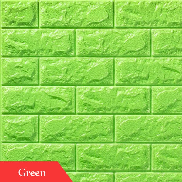 Wallpapers 3D Brick Pattern for TV background Living Room Bedroom Wall Decor DIY Self-adhesive Waterproof PE Foam Wall Stickers