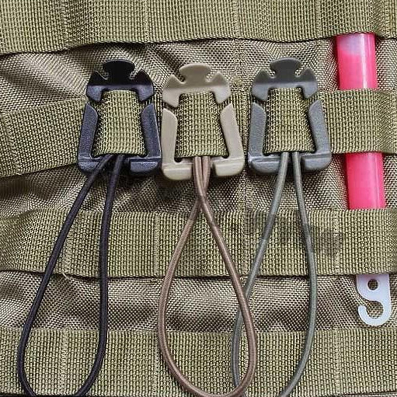 1/2/5Pcs Molle Rucksack Schnalle Karabiner Clips Outdoor Nylon Camping Tasche Aufhänger Haken Klemme EDC Karabiner Survival Gear Werkzeuge