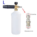 High Pressure Soap Foamer Snow Foam Lance Foam Cannon Foam Gun Nozzle Car Clean Foam Wash foam generator for Karcher Car Washer