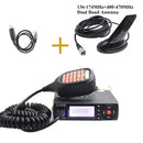 Baojie BJ-218 Mini-Mobilfunkgerät 20 km 25 W Dualband VHF / UHF Walkie Talkie 136-174 MHz 400-470 MHz bj218 Transceiver-Station