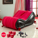 Modern Inflatable Air Sofa For Adult Couple Love Game Chair With 4 Handcuffs Beach Garden Outdoor Furniture Foldable