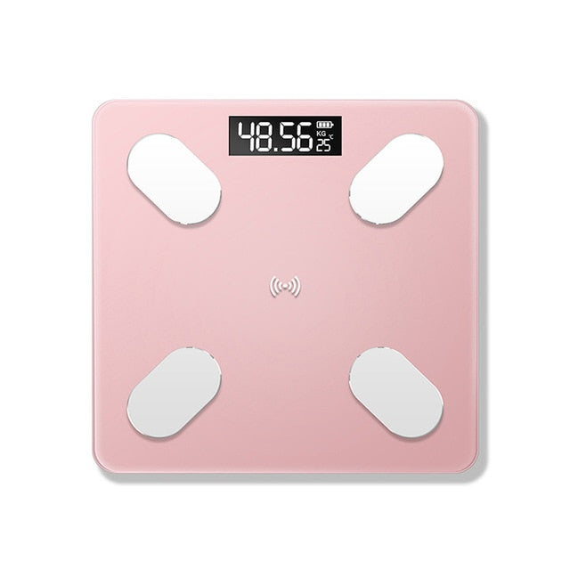 Bluetooth Body Fat Scale BMI Scale Smart Electronic Scales LED Digital Bathroom Weight Scale Balance Body Composition Analyzer