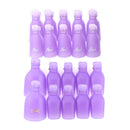 Plastic Nail Art Soak Off Cap Clips UV Gel Polish Remover Wrap Tool Fluid for Removal of Varnish Manicure Tools