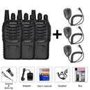 3PCS Baofeng BF 888S Two Way Radio BF-888S 6km Walkie Talkie 5W Portable CB Ham Radio Handheld HF Transceiver Interphone bf888S