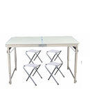 Outdoor Folding Table Chair   Camping Aluminium Alloy Picnic Table Waterproof Ultra-light Durable Folding Table Desk For