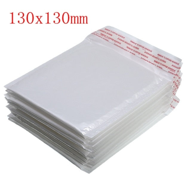 50 PCS/Lot White Foam Envelope Bags Self Seal Mailers Padded Shipping Envelopes With Bubble Mailing Bag Shipping Packages Bag