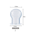 1 Uds. Mordedor de comida fresca para bebés, alimentador de chupetes para niños, alimentador de frutas, pezones, alimentación segura, suministros para bebés, biberones para chupete de tetina