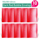 Gold/Rose Gold/Laser Silver/Dark Red/Purple/Rose Red Aluminum Foil Bubble Mailer CD/Eyelash Packaging Shipping Padded Envelopes