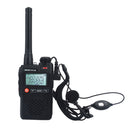 Baofeng Talkie Walkie UV-3R mini pocket VOX two way radio Dual Band dual display 2W 99CH FM radio with handsfree