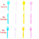 WEIGAO Unicorn Decoration Birthday Party Decor Kids Unicorn Disposable Tableware set Baby Shower Girl Birthday Party Supplies