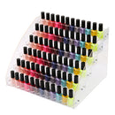 Acrylic Nail Polish Display Organizer 2-3-4-5-6-7 Layer Manicure Cosmetics Jewelry Display Stand Holder Clear Acrylic Makeup Box