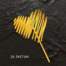 Feliz cumpleaños amor bandera pastel Topper acrílico letra oro plata pastel superior bandera decoración para fiesta de cumpleaños suministros de boda