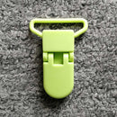 5pcs 25mm Plastic Baby Pacifier Chain Transparent Pacifier Clips Soother Holder For Baby Pacifier Nipples Holder Round Clamp