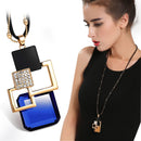 Collares largos y colgantes para mujer Maxi Collier Femme cadena geométrica collar de moda declaración Colar accesorios joyería 2022