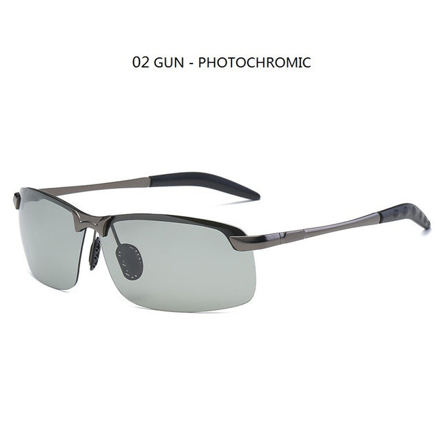 Photochromic Sunglasses Men Polarized Driving Chameleon Glasses Male Change Color Sun Glasses Day Night Vision Driver&