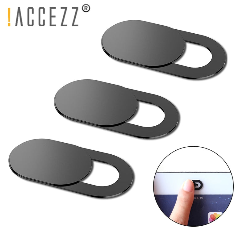 !ACCEZZ WebCam Cover Shutter Magnet Slider Kunststoff für iPhone Web Laptop PC für iPad Tablet Kamera Handy Privacy Sticker