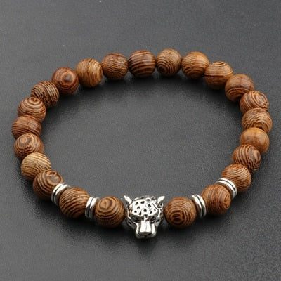 Heiße Männer Natürliche Holzperlen Kreuz Armbänder Onyx Meditation Gebetskette Armband Frauen Holz Yoga Schmuck Homme