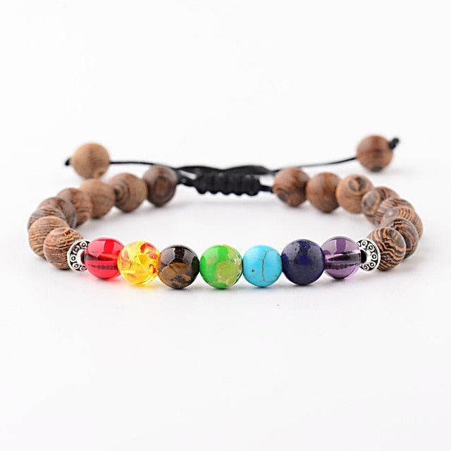 Heiße Männer Natürliche Holzperlen Kreuz Armbänder Onyx Meditation Gebetskette Armband Frauen Holz Yoga Schmuck Homme