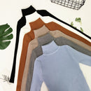 Suéteres para mujer, Tops de invierno 2020, suéter de cuello alto, suéter fino para mujer, suéter de punto, suéter para mujer, Hiver Truien Dames, nuevo