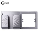 Coswall Wall Socket Phone Holder Smartphone Accessories Stand Support For Mobile Phone Apple Samsung Huawei Two Phone Holder