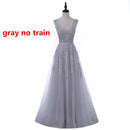 FADISTEE Vestido De Festa Süße rosa Spitze mit V-Ausschnitt, langes Abendkleid, Brautparty, sexy, rückenfreie Perlen, Perlen, Abschlussballkleider zum Schnüren