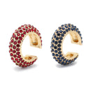 2020 nueva moda perla Ear Cuff Bohemia apilable en forma de C CZ diamantes de imitación pequeños pendientes de Clip para mujer joyería de boda