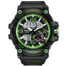 SMAEL Men Military Watch 50m Waterproof Wristwatch LED Quartz Clock Male relogios masculino 1617 Digital Sports Watches Men's