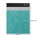 10 Uds 10x13 ''26x33cm sobres de embalaje de correo de polietileno impreso con bolsas de almacenamiento de mensajería autoselladas bolsas de correo bolsas de embalaje