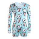 Body Sexy para mujer de manga larga con escote en V profundo ceñido al cuerpo elástico leotardo Crop Top botón corto mameluco pijama mujer mono monos