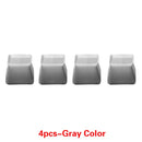 4/8/16 Uds., patas de silla de mesa, tapas de silicona, fundas protectoras para pies de muebles, tapas antideslizantes para patas de mesa, cubiertas inferiores de protección para pies