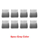 4/8/16 Uds., patas de silla de mesa, tapas de silicona, fundas protectoras para pies de muebles, tapas antideslizantes para patas de mesa, cubiertas inferiores de protección para pies