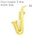 Microphone Phonograph Guitar Violin Trumpet Saxophone Drum Doll Musical Instrument for Dolls Music House Bar Doll Accessories