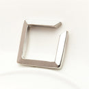 Fashion Gothic Triangle earrings Unisex Punk Rock copper Men Women Ear Stud Earrings Pierced Push-Back Ear Plug Buckle jewelry