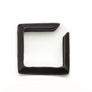 Fashion Gothic Triangle earrings Unisex Punk Rock copper Men Women Ear Stud Earrings Pierced Push-Back Ear Plug Buckle jewelry