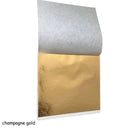 100 Pcs 8.5x9cm Art Craft Imitation Gold Sliver Copper Foil Papers Leaf Leaves Sheets Gilding DIY Craft Decor Design Paper