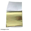 100 Pcs 8.5x9cm Art Craft Imitation Gold Sliver Copper Foil Papers Leaf Leaves Sheets Gilding DIY Craft Decor Design Paper